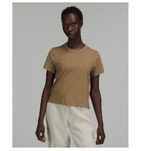 Lululemon Classic Fit Cotton Blend Tee Shirt